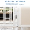 PETSITE Extra Tall Pet Gate, 30.5-41 Inch Adjustable Heavy-Duty Metal