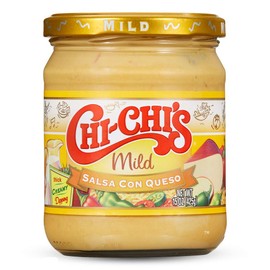 CHI-CHI'S Fiesta Mild Salsa Con Queso Dip, 15.5 Ounce (Pack of 12)