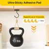 Josmimic Under Cabinet Banana Hook Adhesive - 2 Pack Sticky