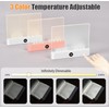 Strackvial Book Light, 3 Color Adjustable LED Flat Reading Light,