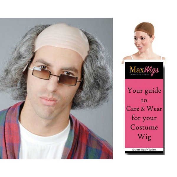 Old Man color MIXED GREY - Enigma Wigs Comb Over