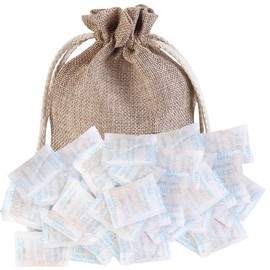 Sichler Haushaltsgeräte Desiccant: Dehumidifier, 50 x 5 g silica gel, cotton bags, regenerable (moisture killer, car dehumidifier, windscreen)