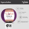 Wollidu Mika Knitting and Crochet Yarn, 51% Polyacrylic, 49% Cotton,