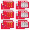 Fake Joke Scratch Cards Pack of 6 Prank Scratchcards Winning
