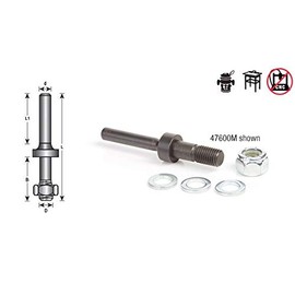 Amana Tool - 47614 Threaded Arbors for Screw Type Mortising Cutters 1/4-28 NF Dia x 1/4 HE