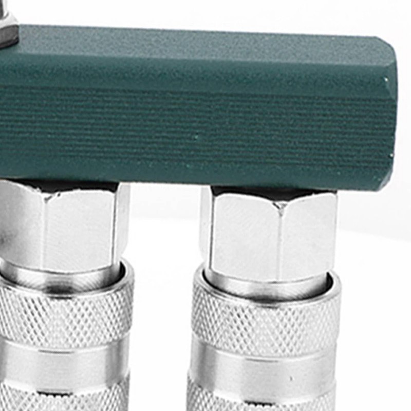 CYSFETENA 4-Way Compressed Air Distributor 1/4 Inch Npt Connection, Compressed