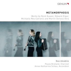 Metamorphosis: Works by Rene Kuwan, Edward Elgar, Michael Rea Catranis and Martin Donoso Vera