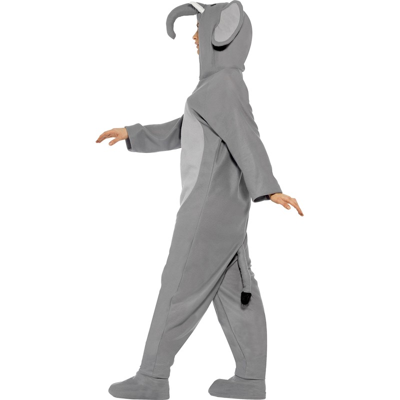 Smiffys Elephant Costume, Grey, L - Size 42"-44"