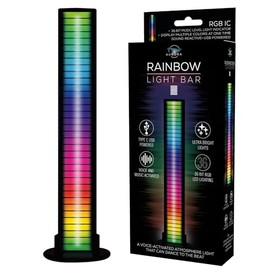 Funtime Gifts Rainbow Lightbar: Transform Your Space with Music-Synced Illumination