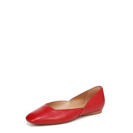 Naturalizer Womens Cody Ballet Flat Crimson Red Leather 9.5 M