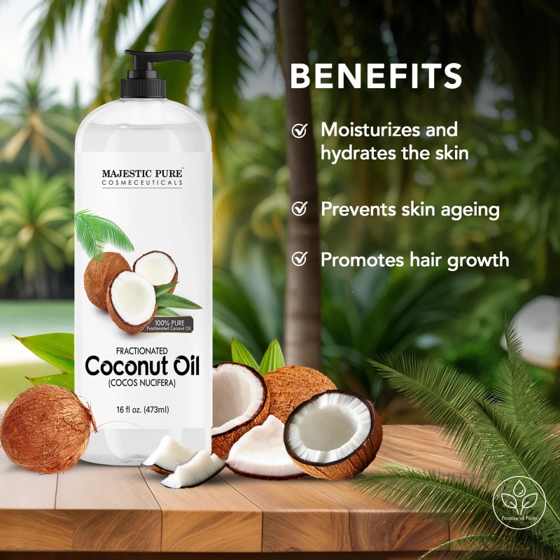 Fractionated Coconut Oil | 16 fl oz