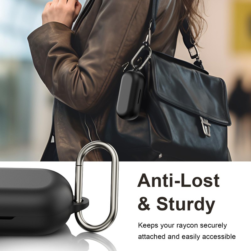 LDSXAY Compatible with Raycon Open Earbuds Case Cover, Soft Silicone
