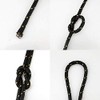 G2PLUS 20M Black Multi-functional Nylon Rope, 8MM Thick Heavy Duty