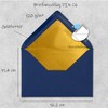 NEUSER PAPIER Envelopes Night Blue - 25 pieces - letter