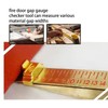 Door Gap Measuring Tool, 1-15mm Fire Door Gap Gauge –