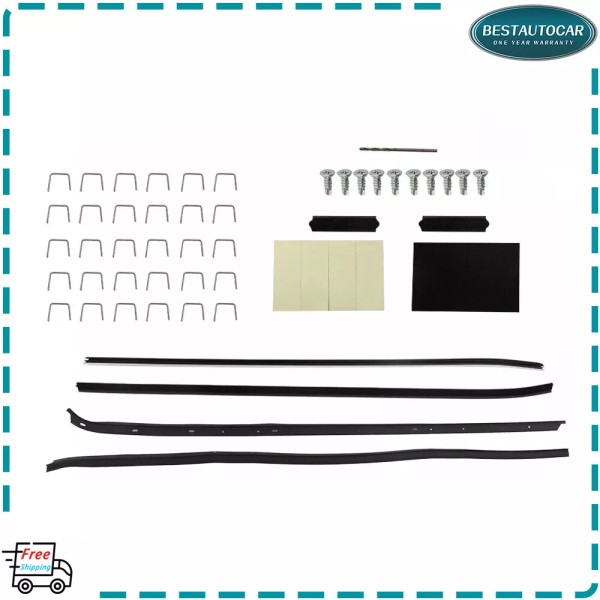 Unbranded Window Sweeps Felts Kit Set of 4 Fit For