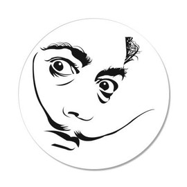 GT Graphics Salvador Dali - 12" Vinyl Sticker Waterproof Decal