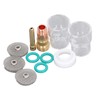 11Pcs Welding Gun Accessories Tig Welding Torch Glass Cup Collet