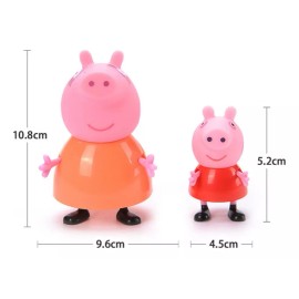 La Granja de Zenón Familia Pepa Pig Set 4 Figuras