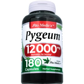 FITO MEDIC'S Lab | pygeum Supplement |180 Capsules | pygeum bark | Ultra high Absorption.