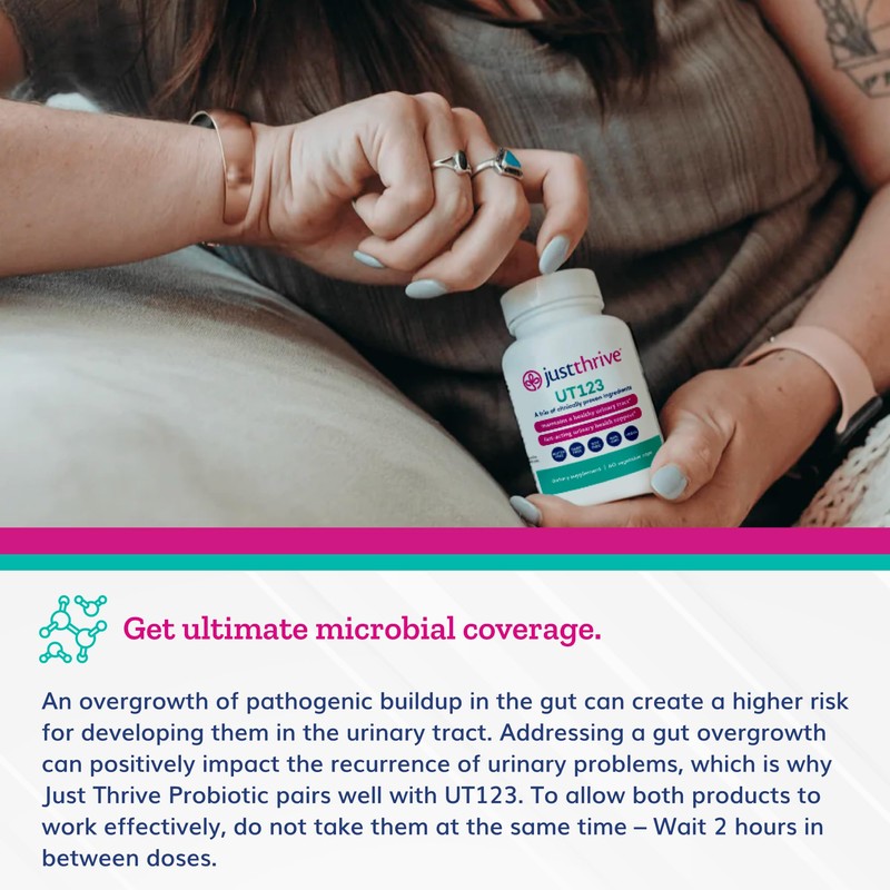 Just Thrive UT123 - Supports Urinary Tract Health for Women