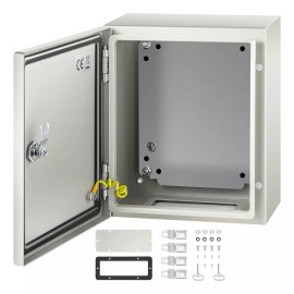 Vevor Gabinete Eléctrica De Acero Al Carbono De 30x25x15cm