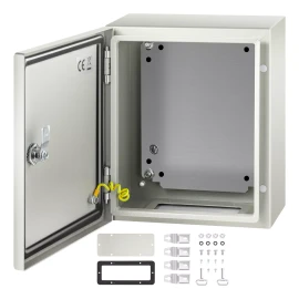 Vevor Gabinete Eléctrica De Acero Al Carbono De 30x25x15cm