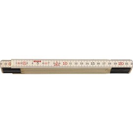 Sola H 2m Wooden Ruler/10 Fold