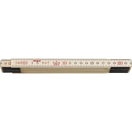 Sola H 2m Wooden Ruler/10 Fold
