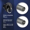 Vasteo Coolaroo Replacement Parts Bungee and End Cap Black,Weather Resistance,for