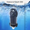 for Insta 360 X4 Invisible Dive Case, IPX8 Waterproof Up