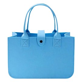 ZLKRHAK Handbag Tote Bag Felt Bag Shopping Basket Foldable Carry Bag Large Felt Bags Shopper Shopping Bag Felt Bags Shopping Basket Shopping Bag, khaki