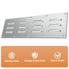 FOROIRON 2 Pack Stainless Steel Venting Panel for Grill Accessory