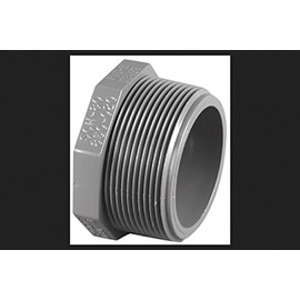 CHARLOTTE PIPE & FOUNDRY PVC 08113 1200HA 3/4" PVC Sch80 MPT Plug
