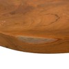 Meubletmoi Round Chopping Board / Decorative Tray Diameter 30cm Teak