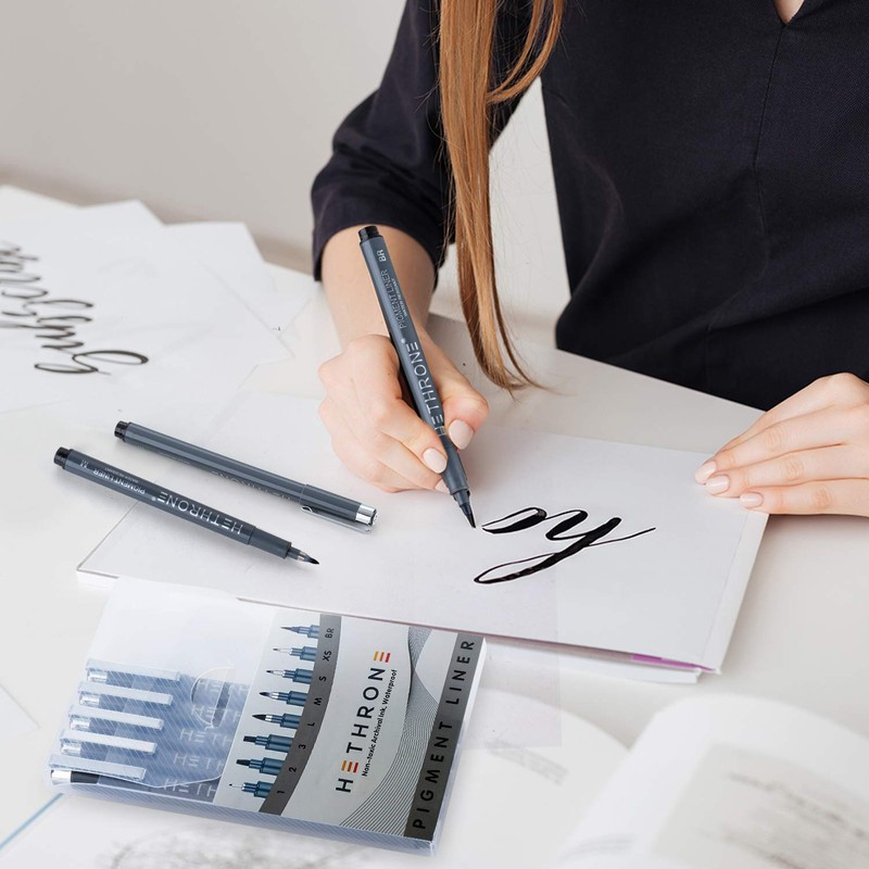 Hethrone Calligraphy Pens, Hand Lettering Pens and Black Calligraphy Set