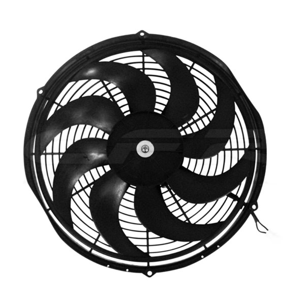 Cobra-Tek Radiator Fan 12 Inch High Performance Electric Curved Blade
