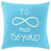 Hippowarehouse to infinity and beyond Printed bedroom accessory cushion cover