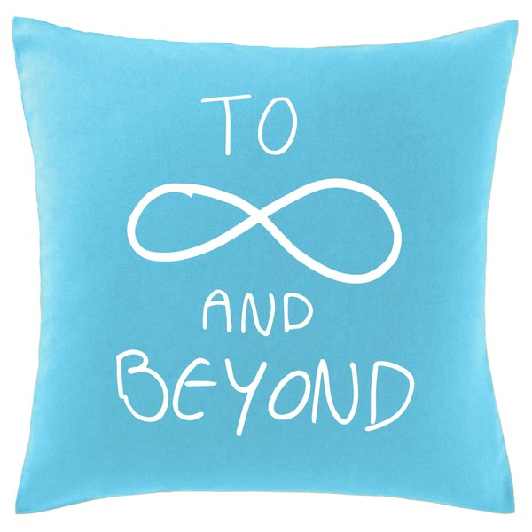 Hippowarehouse to infinity and beyond Printed bedroom accessory cushion cover