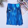 KUNYYI Blue Foil Fringe Garland 6Pcs 10 Feet Metallic Tinsel