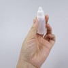 LuenHego 6PCS 15ml Squeeze Bottles Small Plastic Squeezable Dropper Bottles