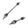 Front CV Axle Shaft Assembly Set Compatible with 2001-2005 Honda