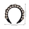FOMIYES 1pc Style Hairband for Women Elegant Headband Rhinestones Comfortable