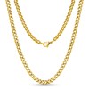DVRK® Men's Gold Chain 18 K with Base Made of