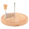 Cheese Curler Professional Ergonomic Handle Rotating Cheese Flower Cutter for