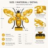 Solar Butterfly Wall Light for Outdoor Decor – LED Garden