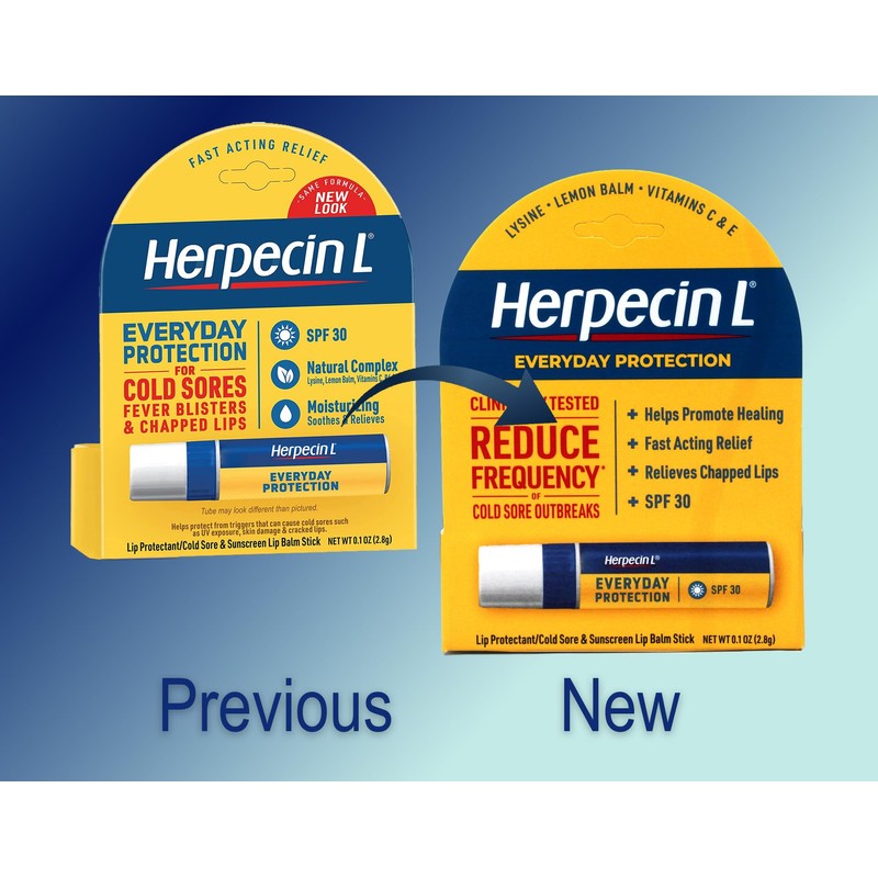 Herpecin L Lip Protectant SPF 30 0.10 oz (Pack of