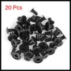 Hihaha 20pcs Fender Liner Bump Push Rivet Retainer Fastener 07130702966