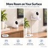 2PCS Wall Mounted Camera Bracket Adhesive, No Drilling, Household Indoor