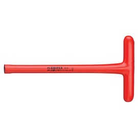KNIPEX Tools - T-Socket Wrench, 17 mm, 1000V Insulated (980517)